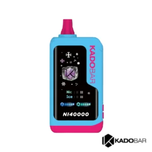 Blue Raz Ice Kado Bar NI40K Ice + Nic Control Disposable Vape