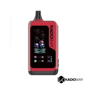 Kado Bar x Adjust Blueberry Cherry + Raspberry Lemon NI40K Ice + Nic Control Disposable Vape