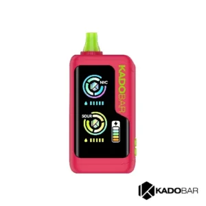 Sour Apple Cranberry Kado Bar Sour and Nic Control 40K Puffs Disposable Vape