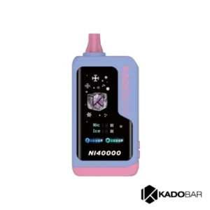 Grape Jam Kado Bar NI40K Ice+ Nic Control Disposable Vape
